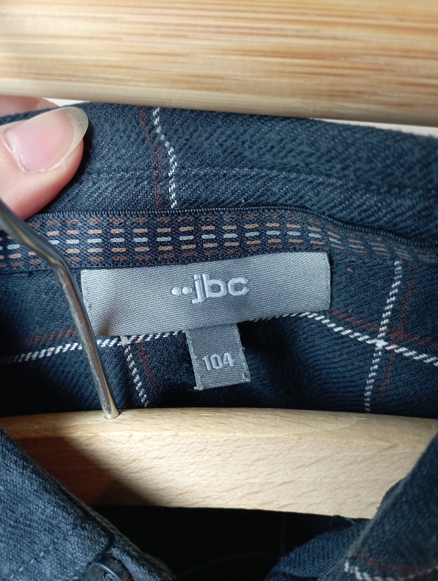 Hemd met vosje 104 JBC