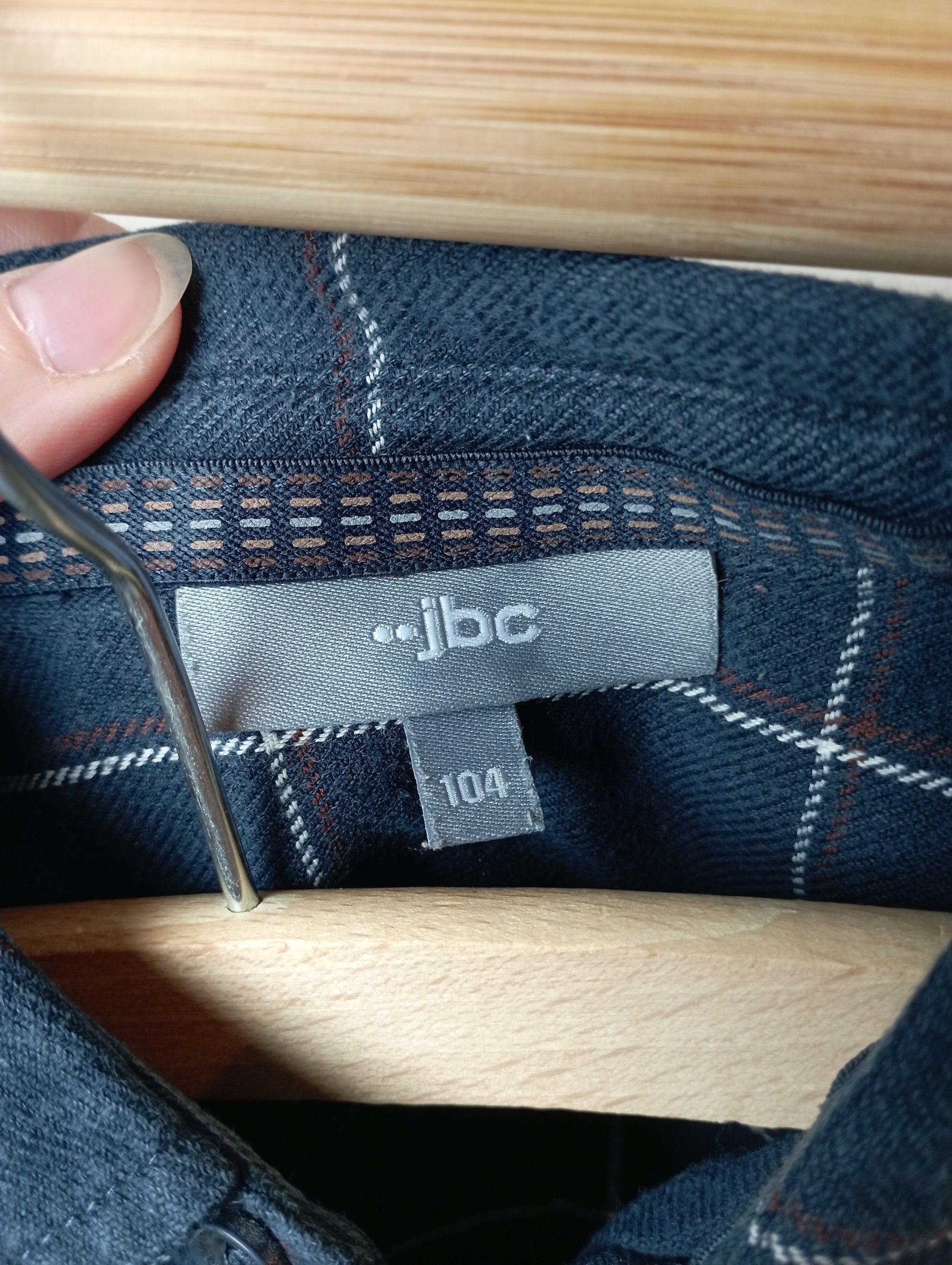 Hemd met vosje 104 JBC