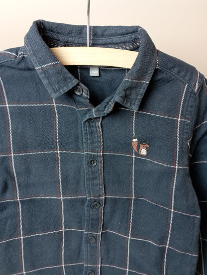 Hemd met vosje 104 JBC