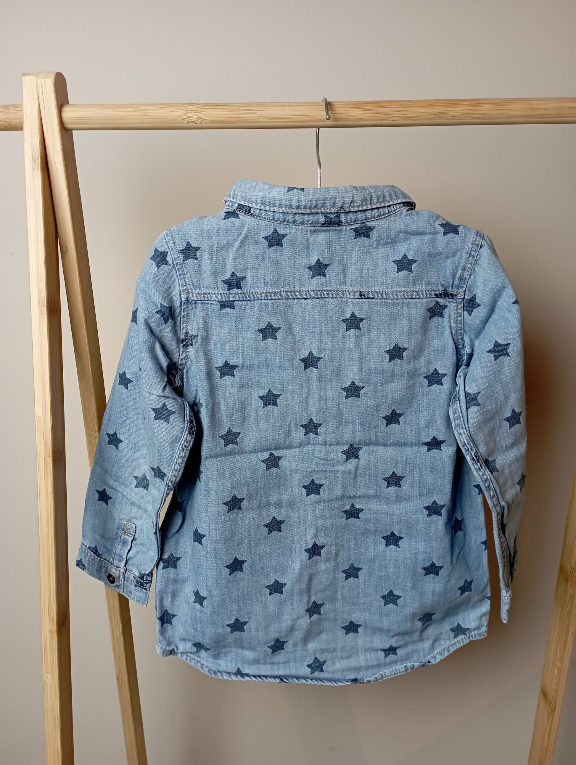 Hemd met sterren 104 H&M