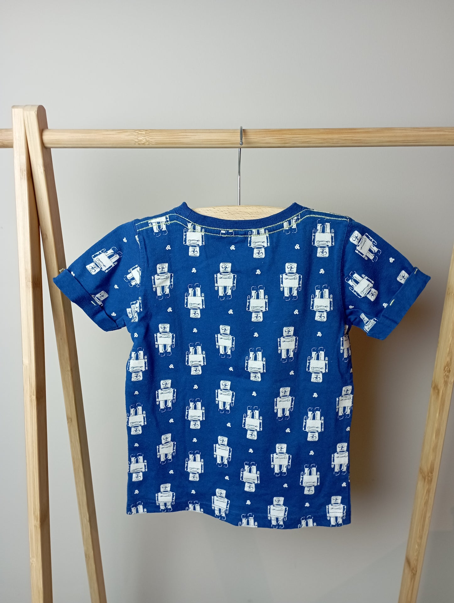T-shirt met robots 98 Name It