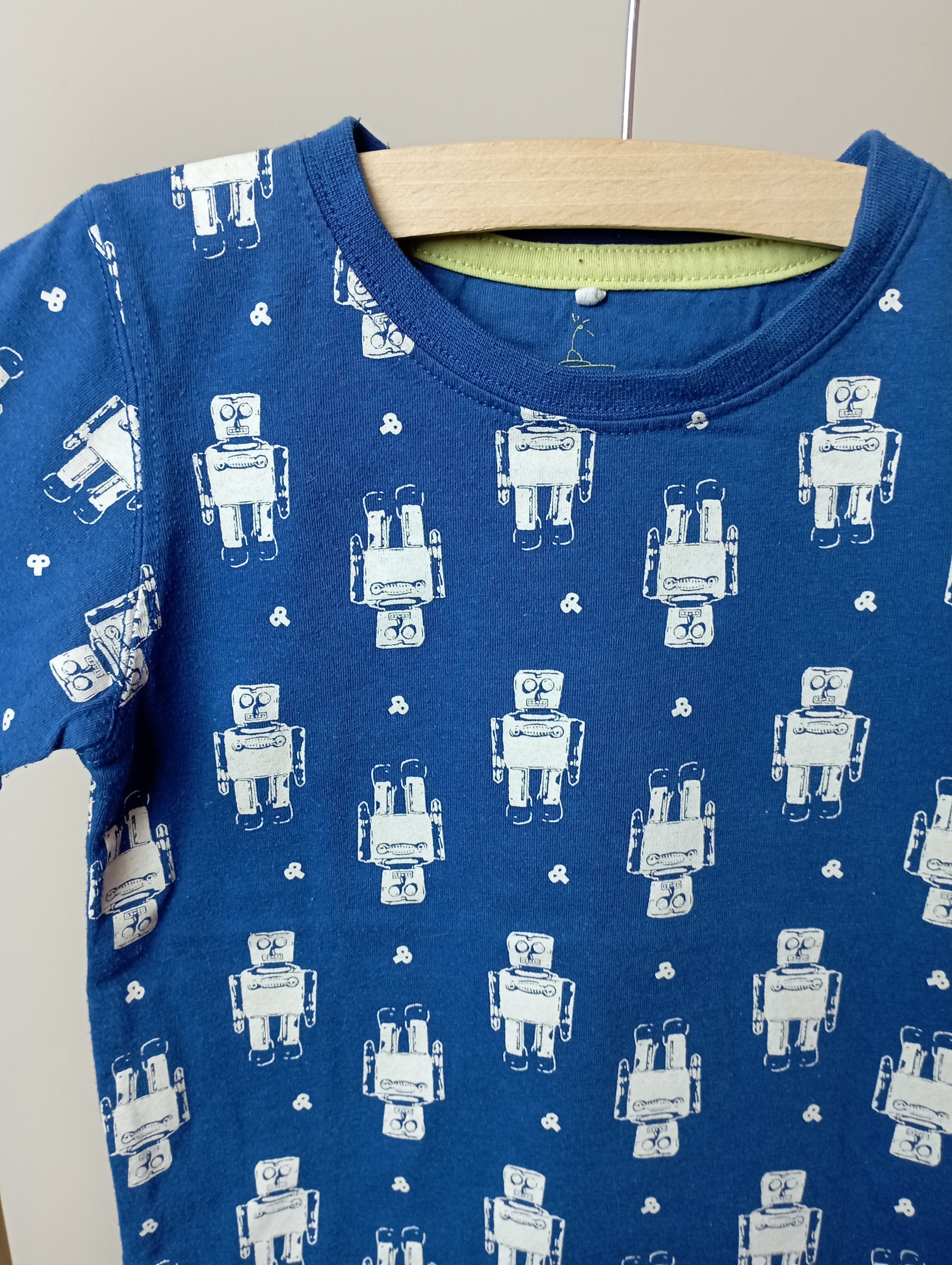 T-shirt met robots 98 Name It