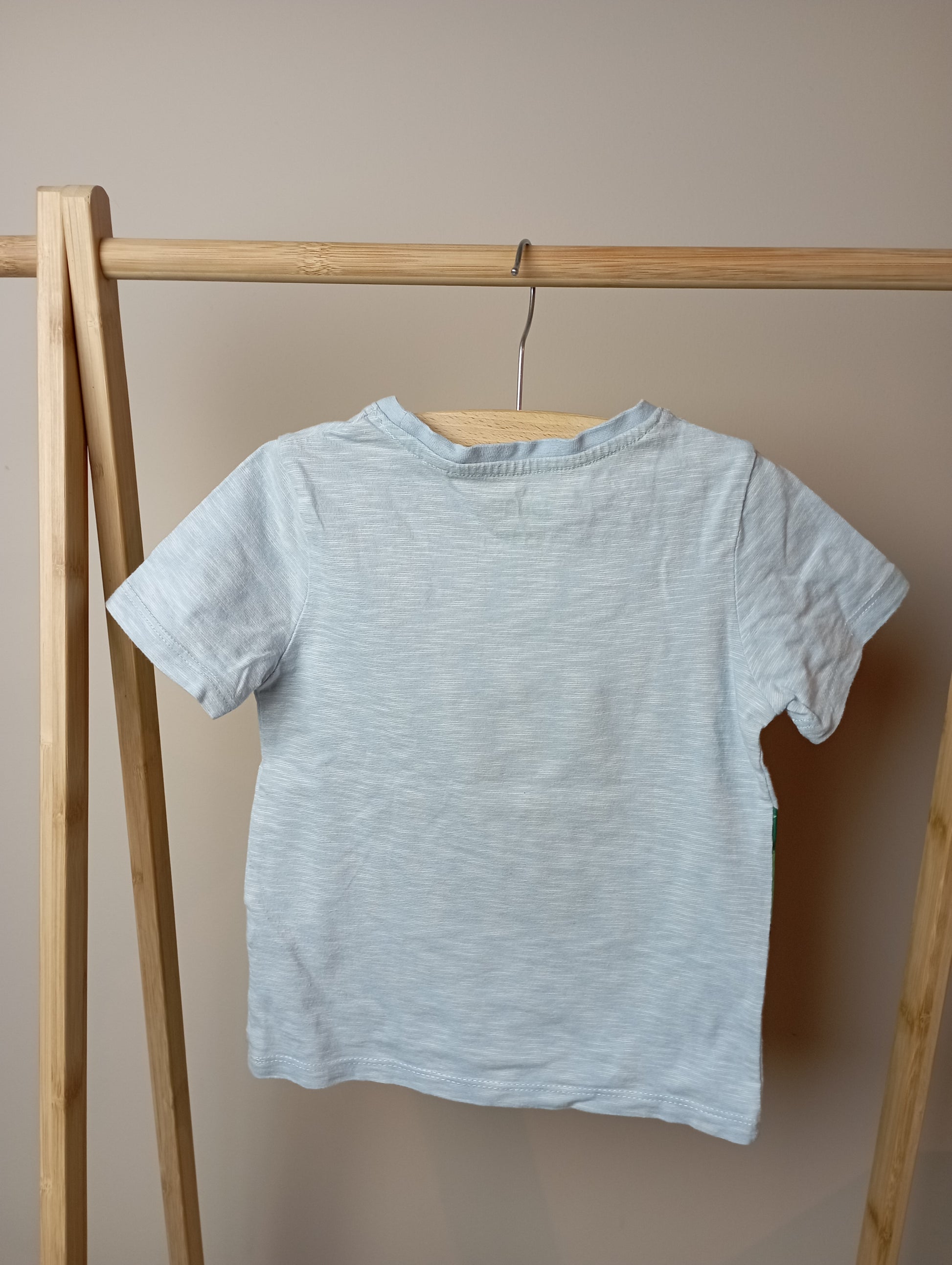 T-shirt met krokodil 104 C&A
