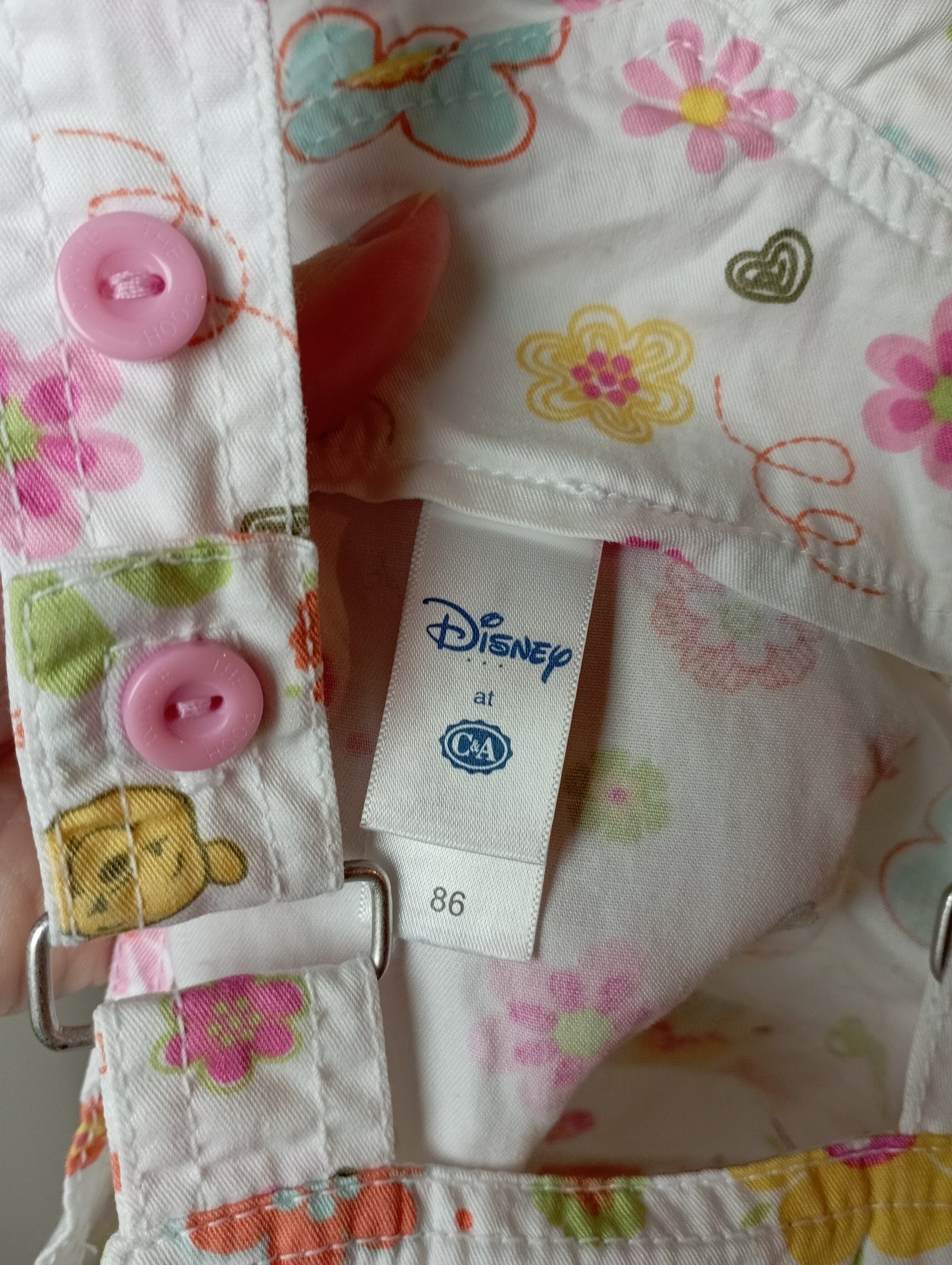 Salopettejurk met Winnie the Pooh 86 C&A