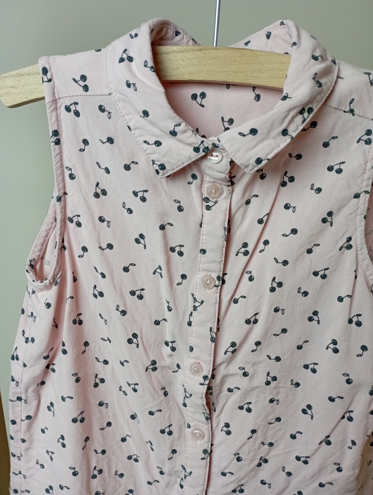 Shirt met kersen 122 H&M