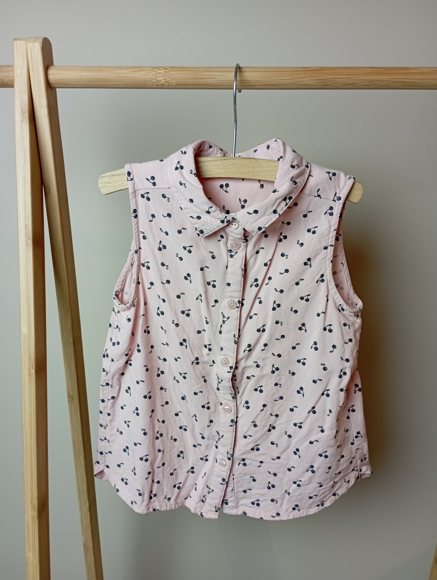 Shirt met kersen 122 H&M