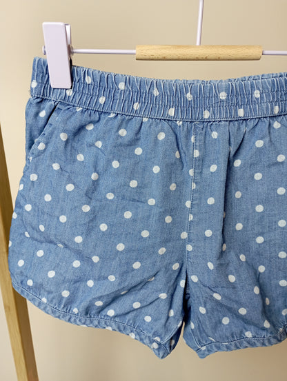 Short met bolletjes 122/128 Zeeman