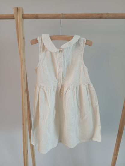 Jurkje met kraagje 104 H&M