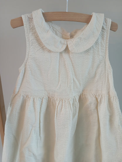 Jurkje met kraagje 104 H&M