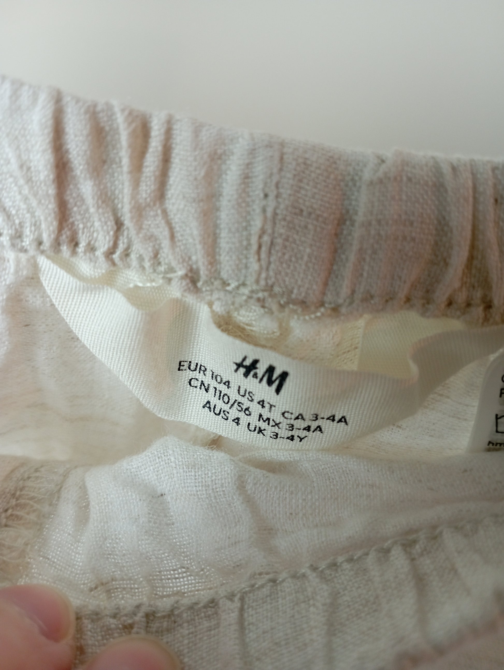 Linnen short 104 H&M