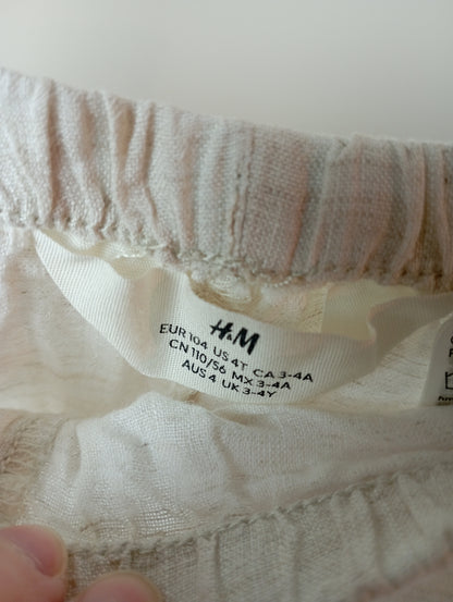 Linnen short 104 H&M