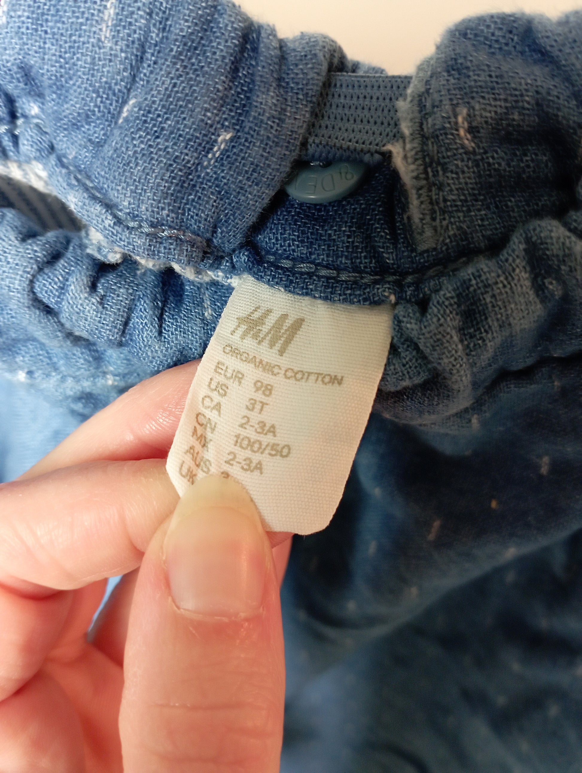 Broek met elastiek 98 H&M