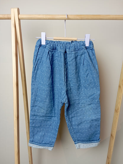 Broek met elastiek 98 H&M