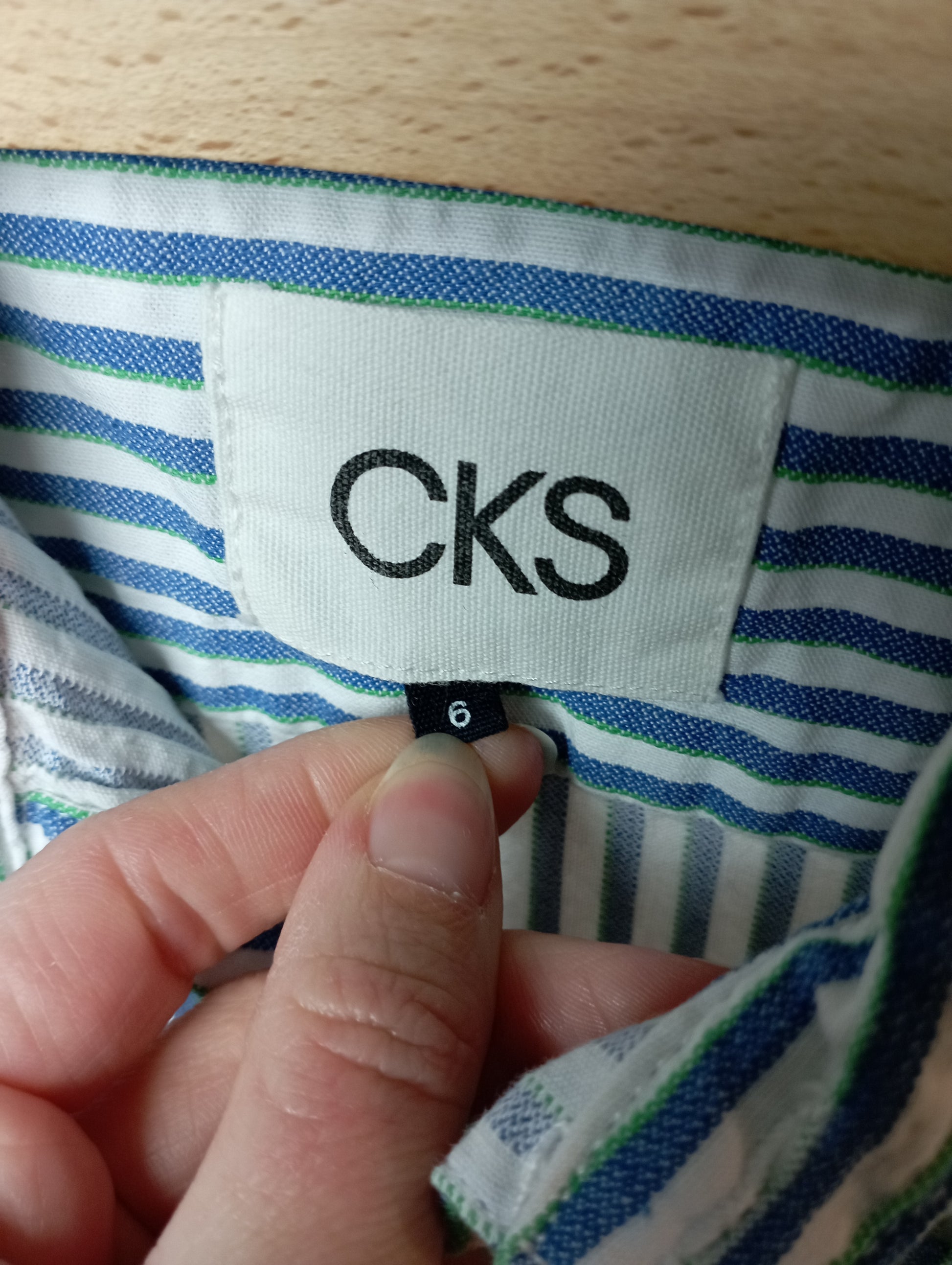 Hemd met korte mouwen 116 CKS