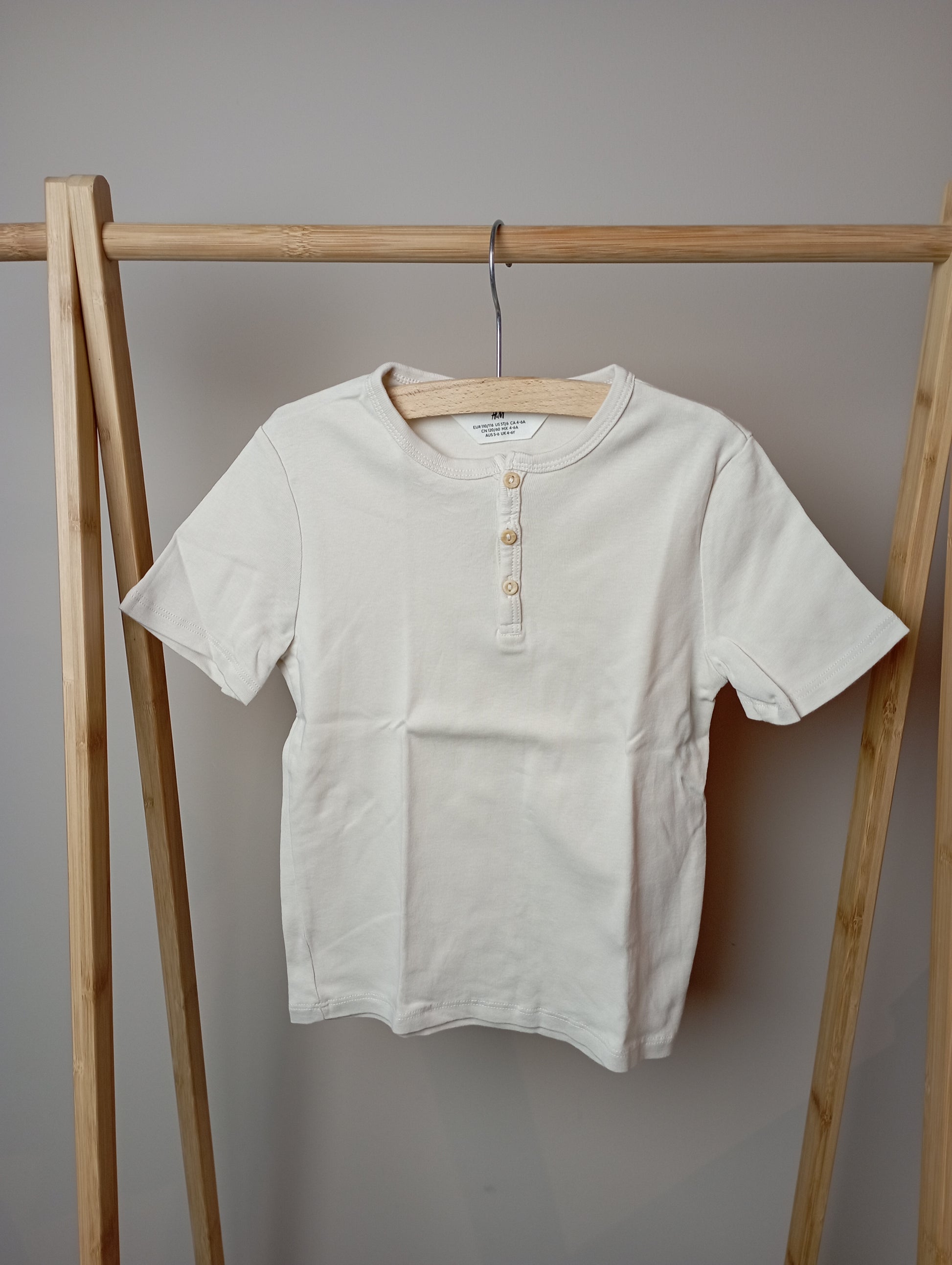 Shirt met knoopjes 110/116 H&M