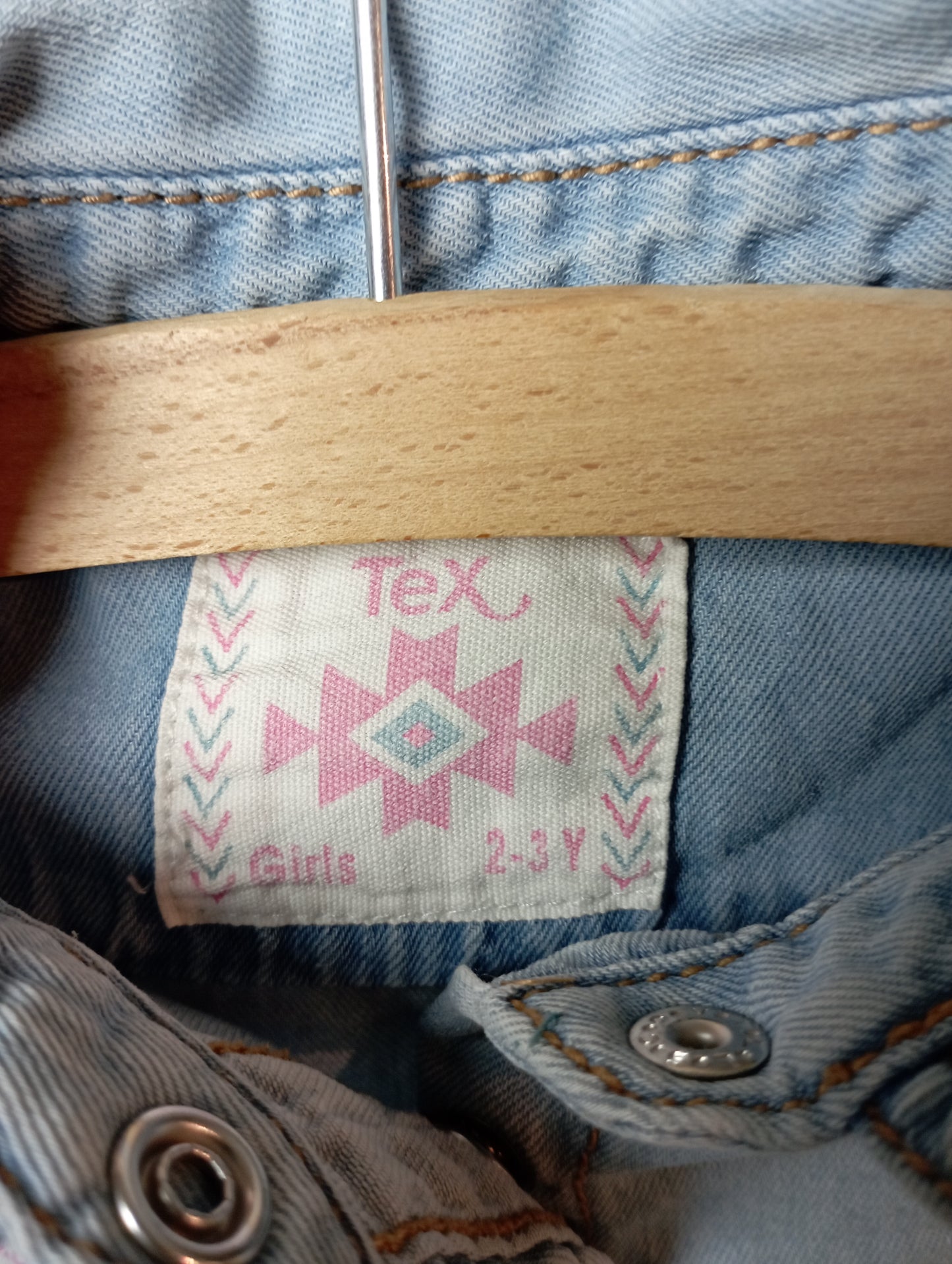 Jeanshemdje 92 Tex