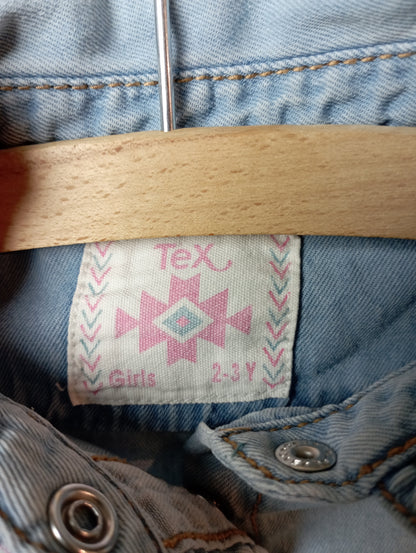 Jeanshemdje 92 Tex