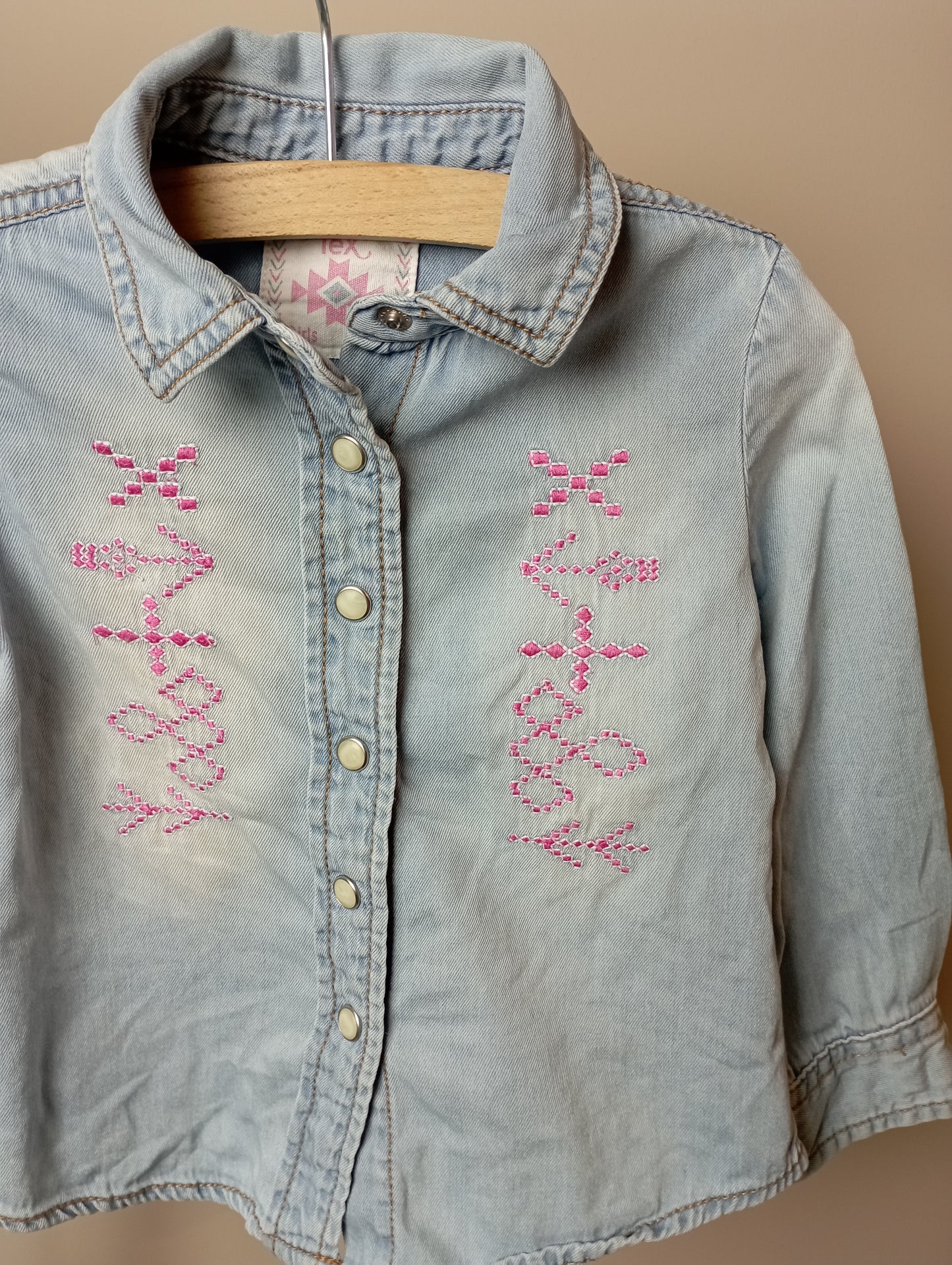 Jeanshemdje 92 Tex