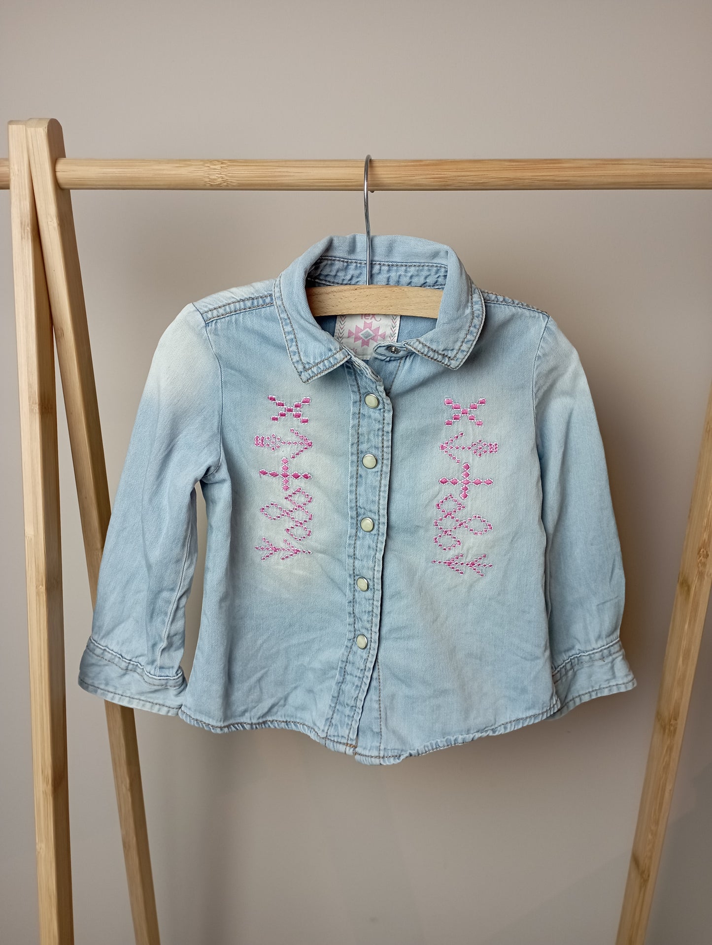 Jeanshemdje 92 Tex