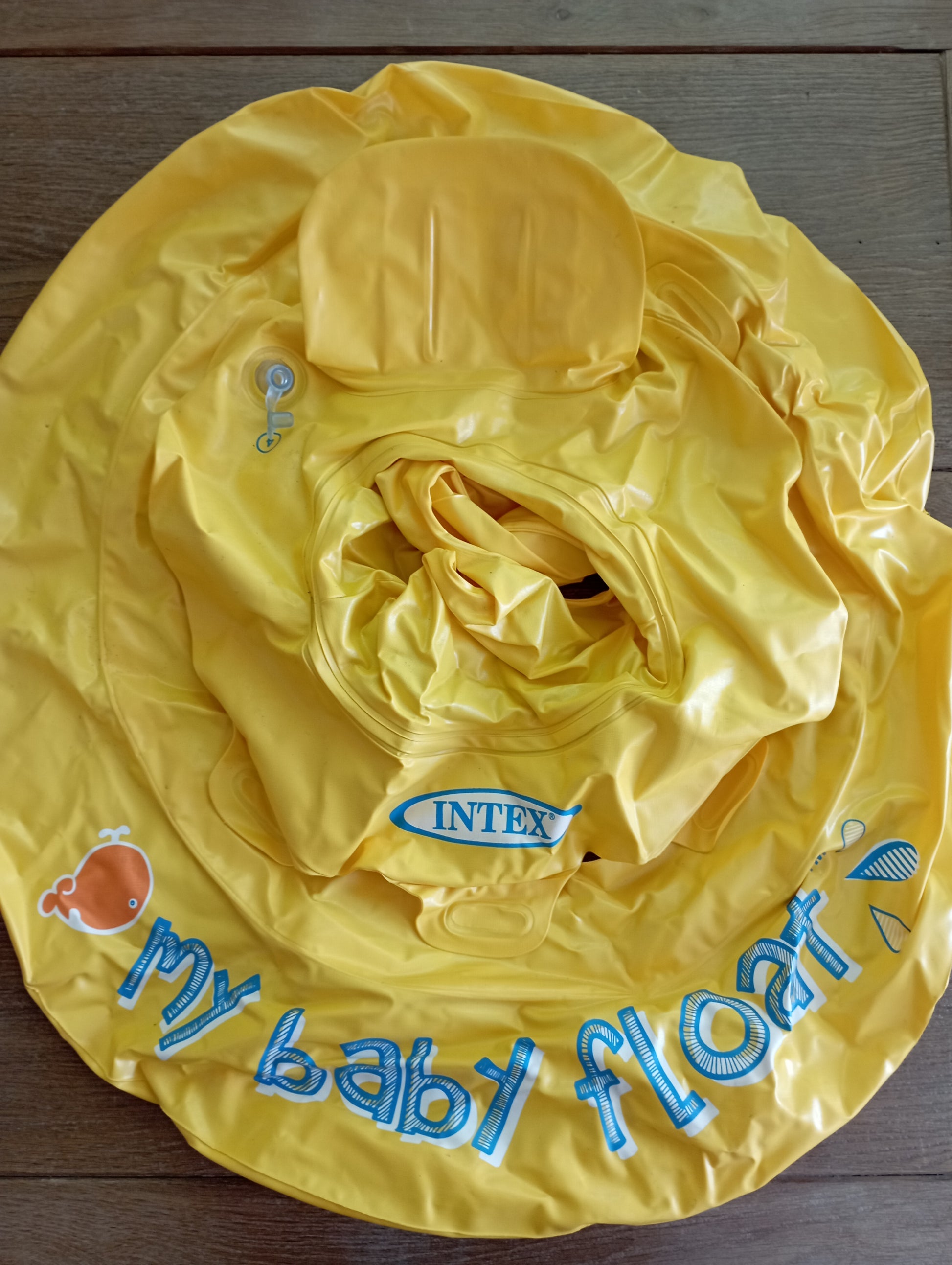 Zwemring 6-12m of tot 11kg Intex