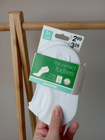Footies, 2 stuks 23-26 Zeeman