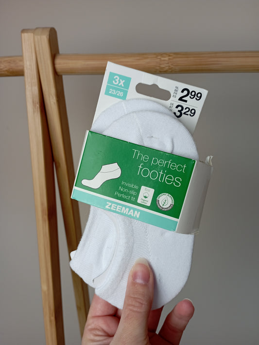 Footies, 2 stuks 23-26 Zeeman