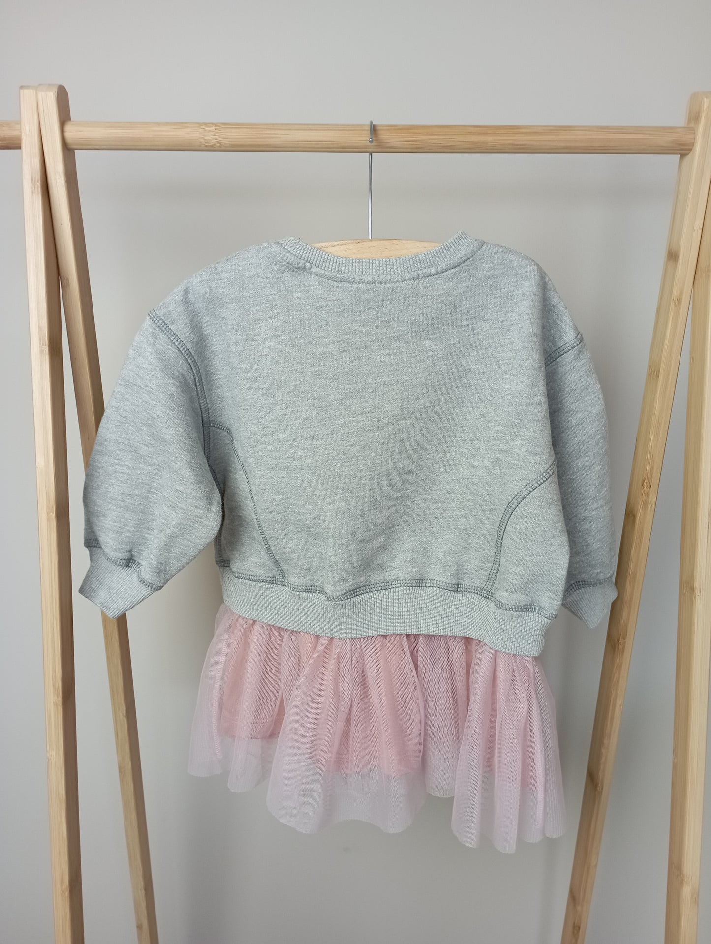 Jurk met tule rok 98 Zara