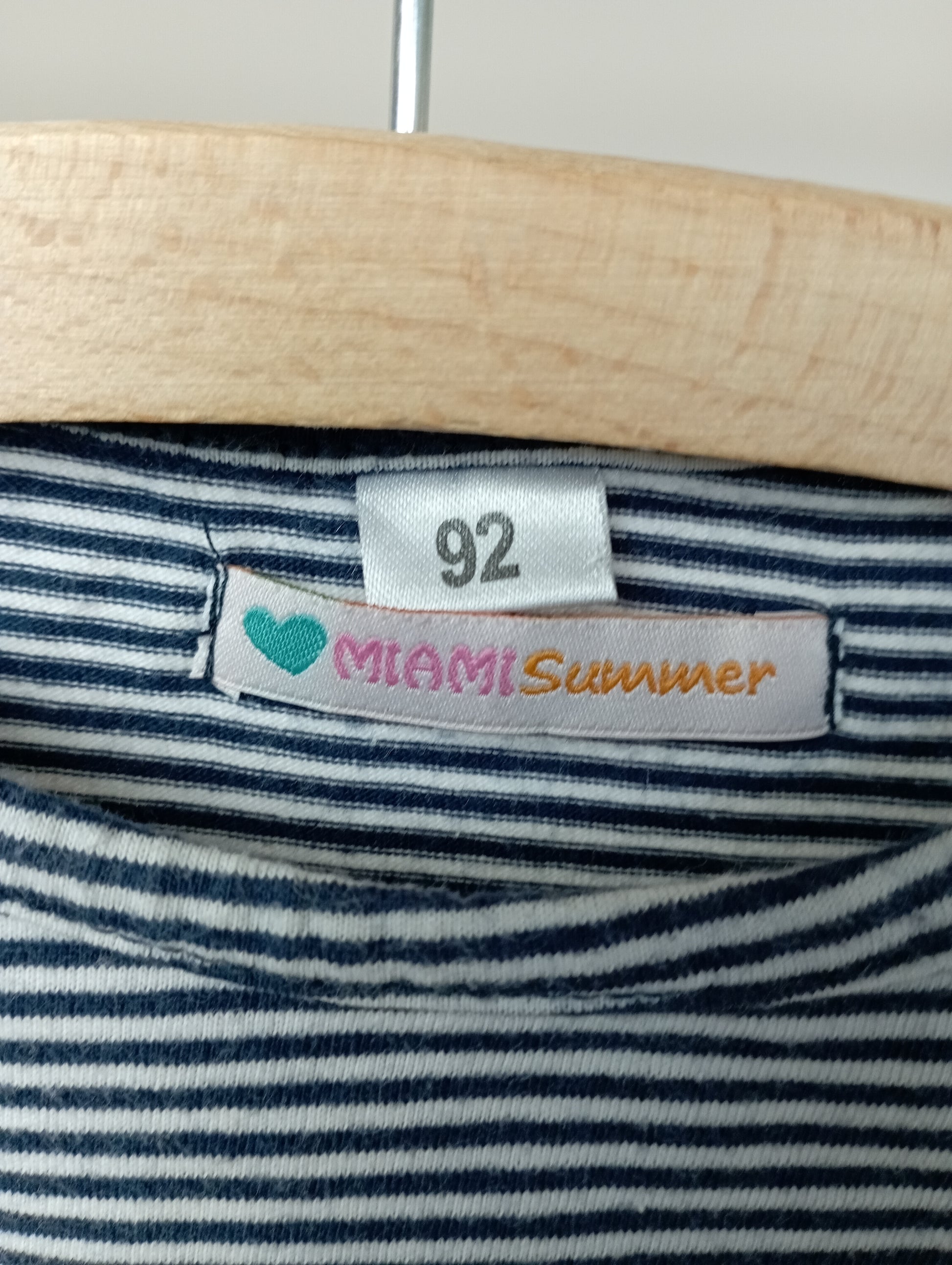 Shirt met strepen 92 Miami Summer
