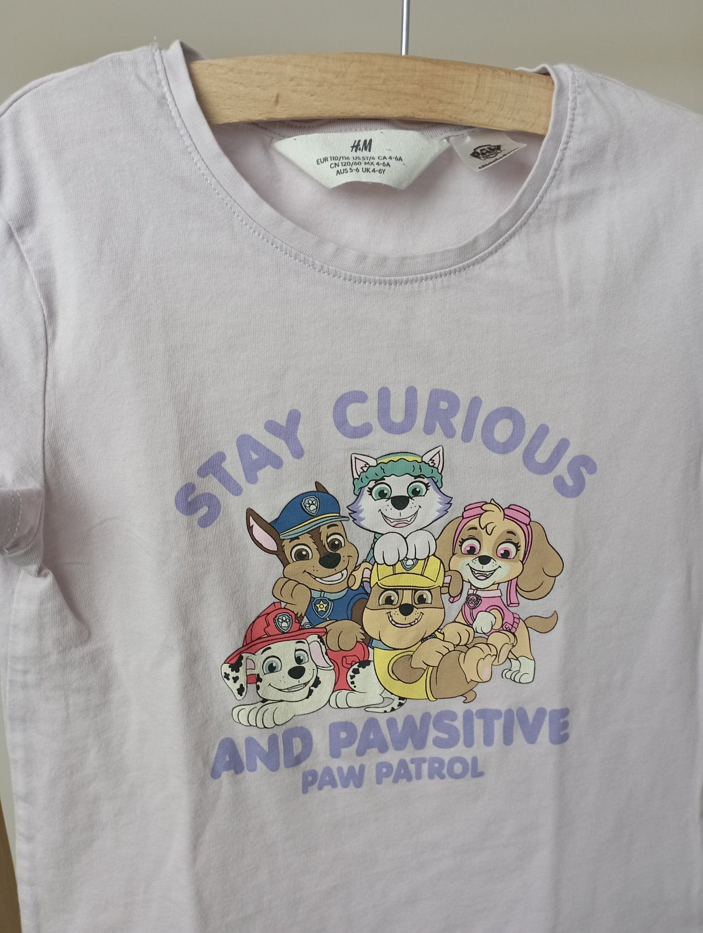 T-shirt Paw Patrol 110/116 H&M