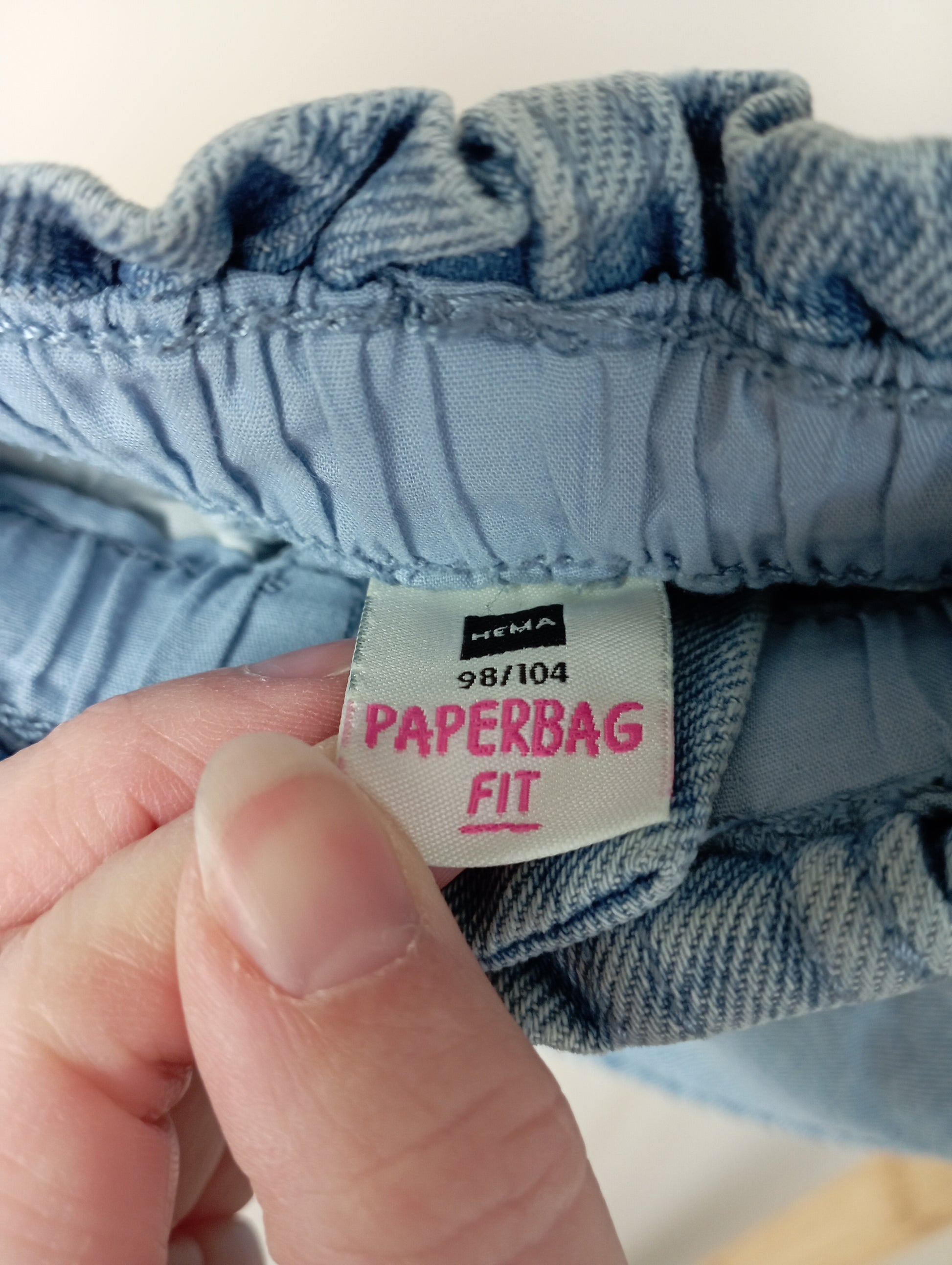 Jeansrok 98/104 Hema