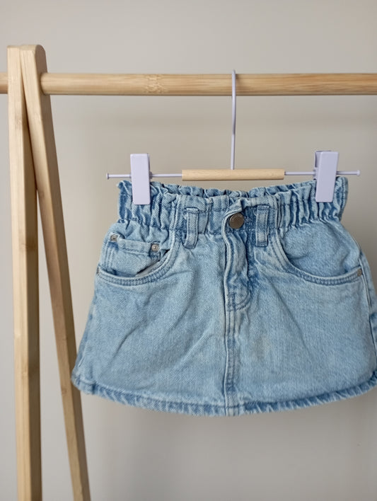 Jeansrok 98/104 Hema
