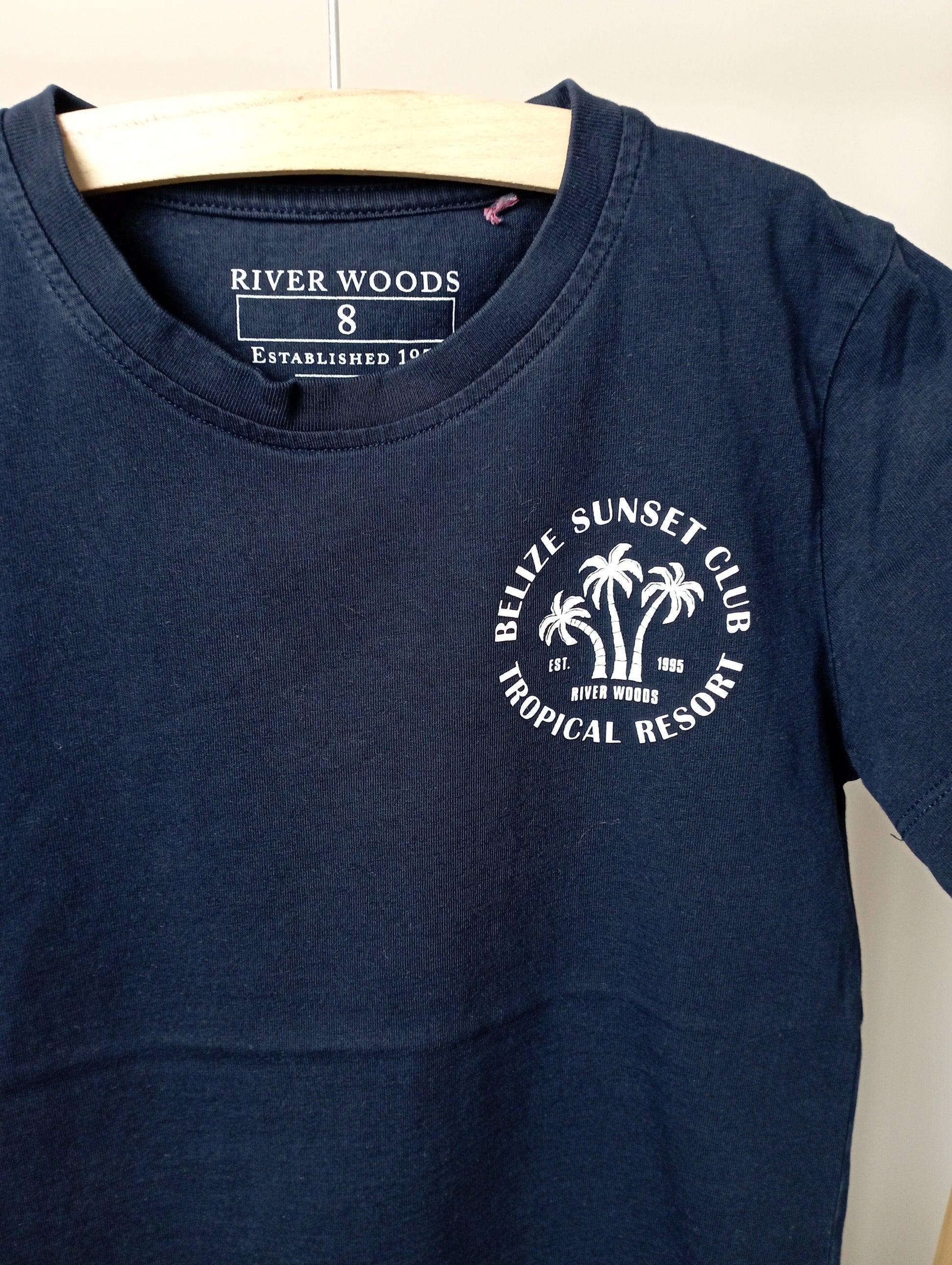 T-shirt "Belize Sunset Club" 128 River Woods