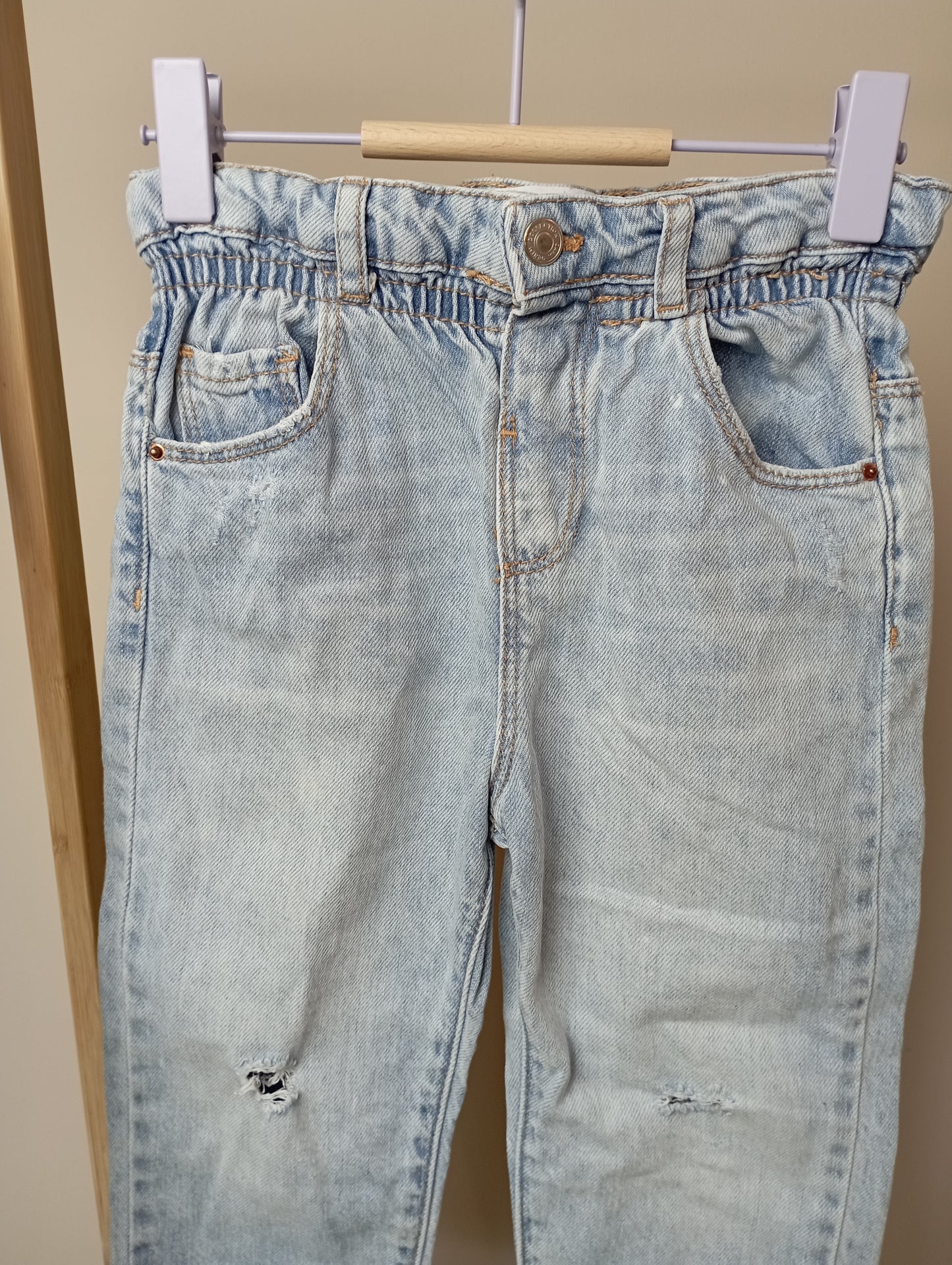 Jeansbroek met scheuren 104 Zara
