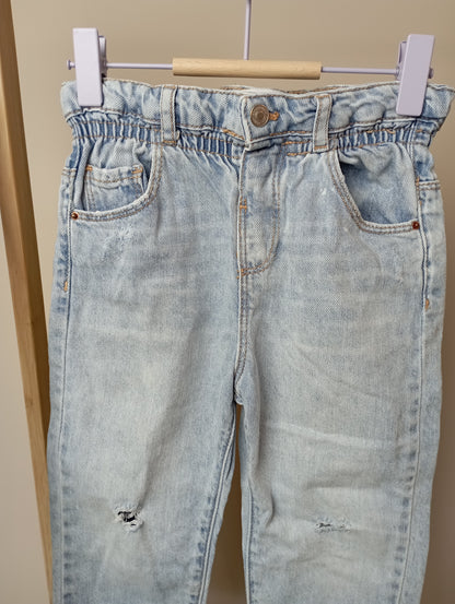 Jeansbroek met scheuren 104 Zara