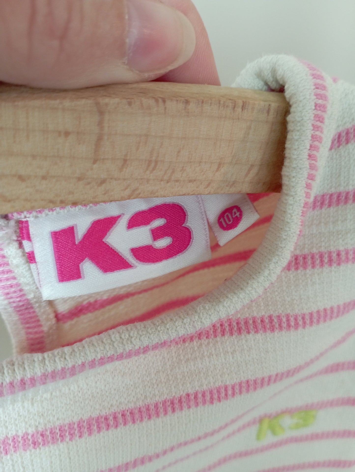 Shirt met strepen 104 K3