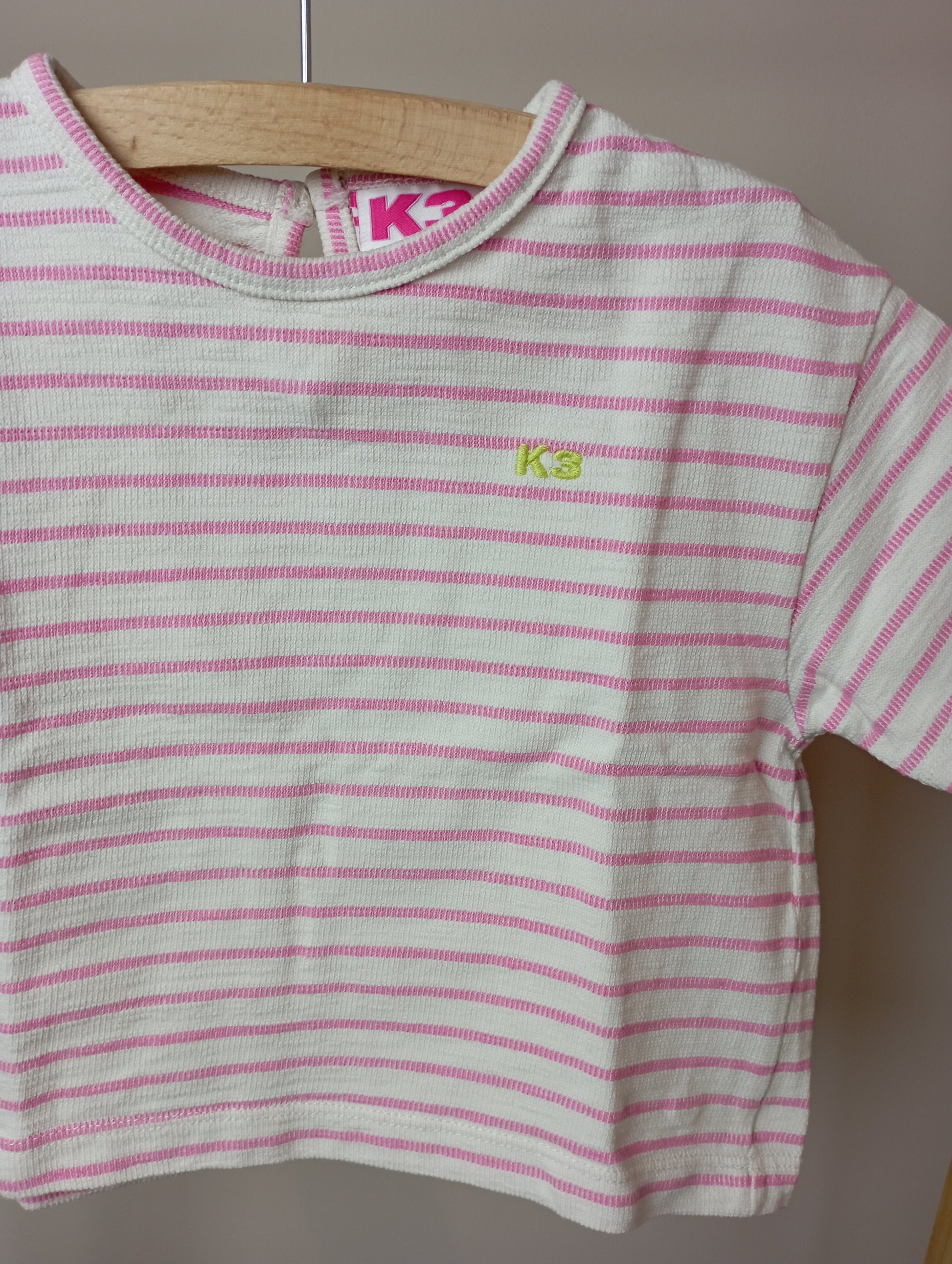 Shirt met strepen 104 K3