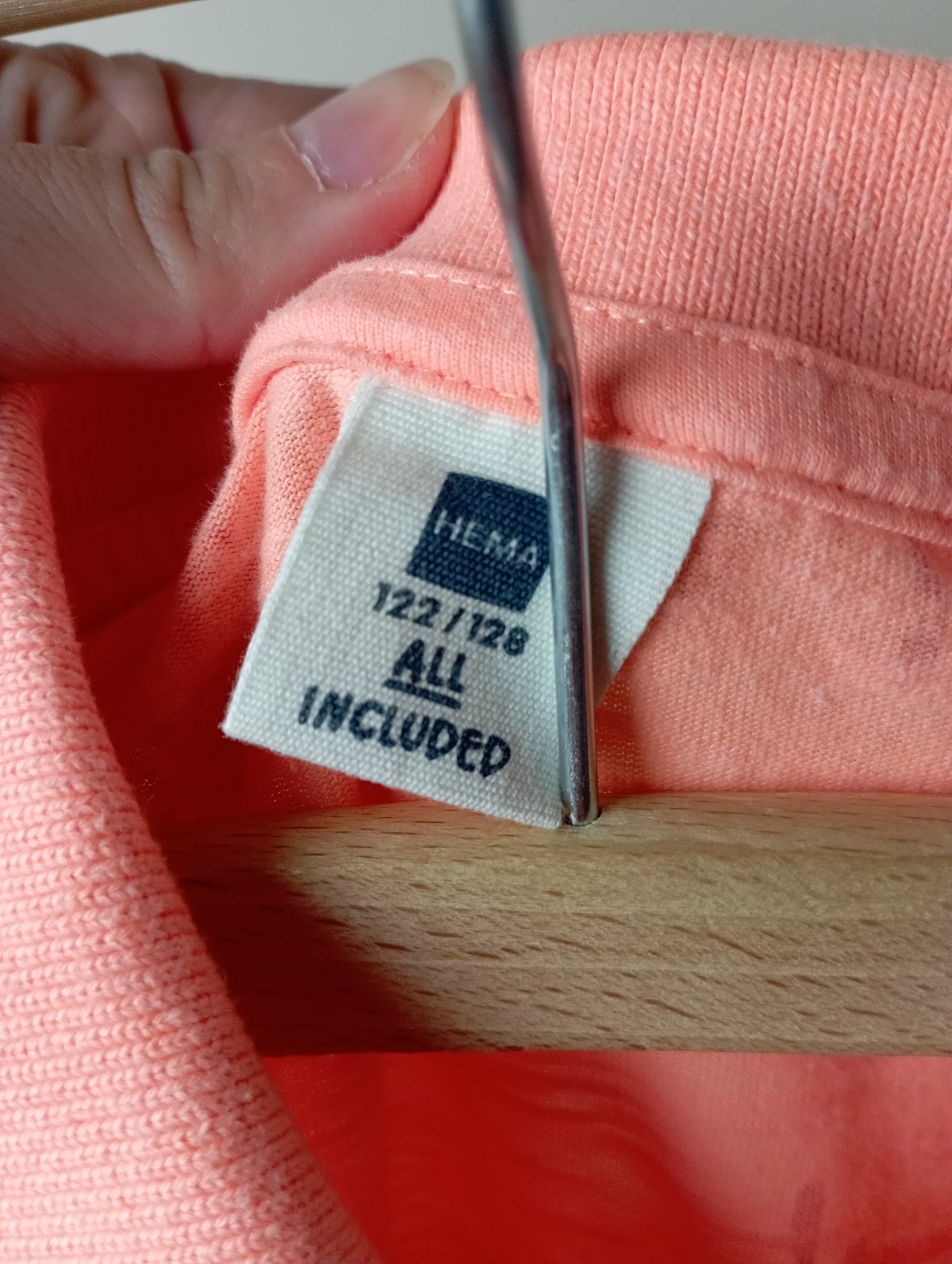 Setje met palmbomen 122/128 Hema