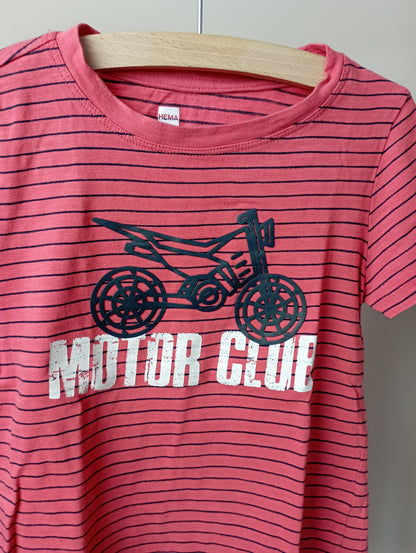 T-shirt "Motor club" 98/104 Hema