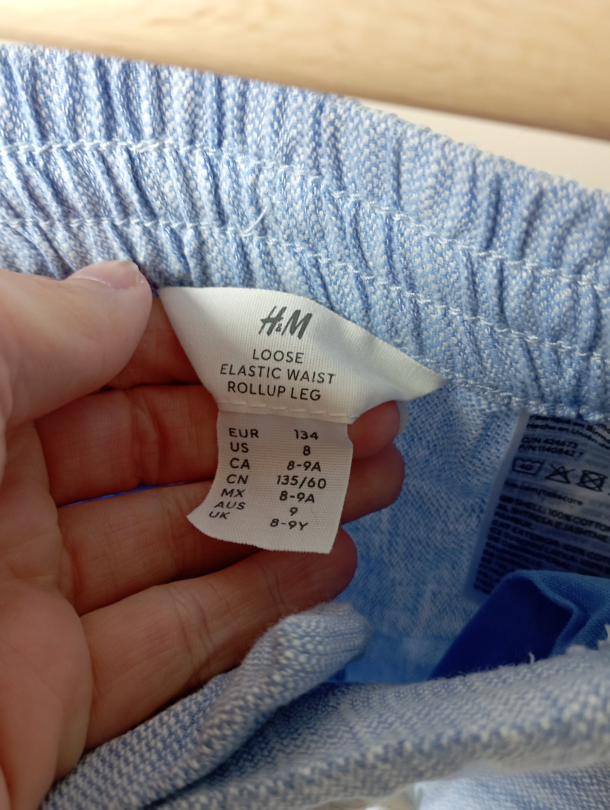 Luchtige broek 134 H&M