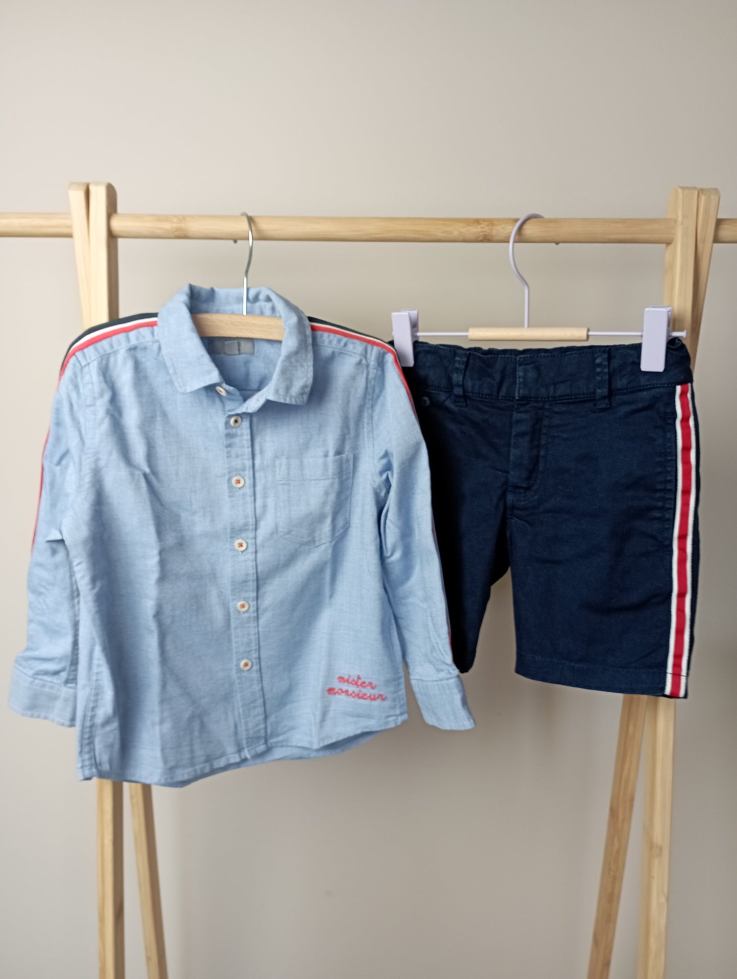 Setje met korte broek 104 JBC