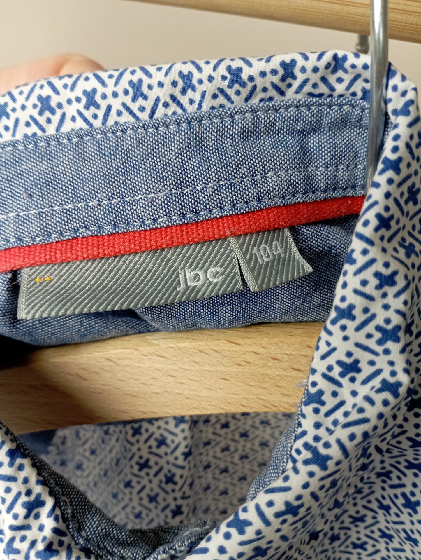 Hemd met kruisjes 104 JBC