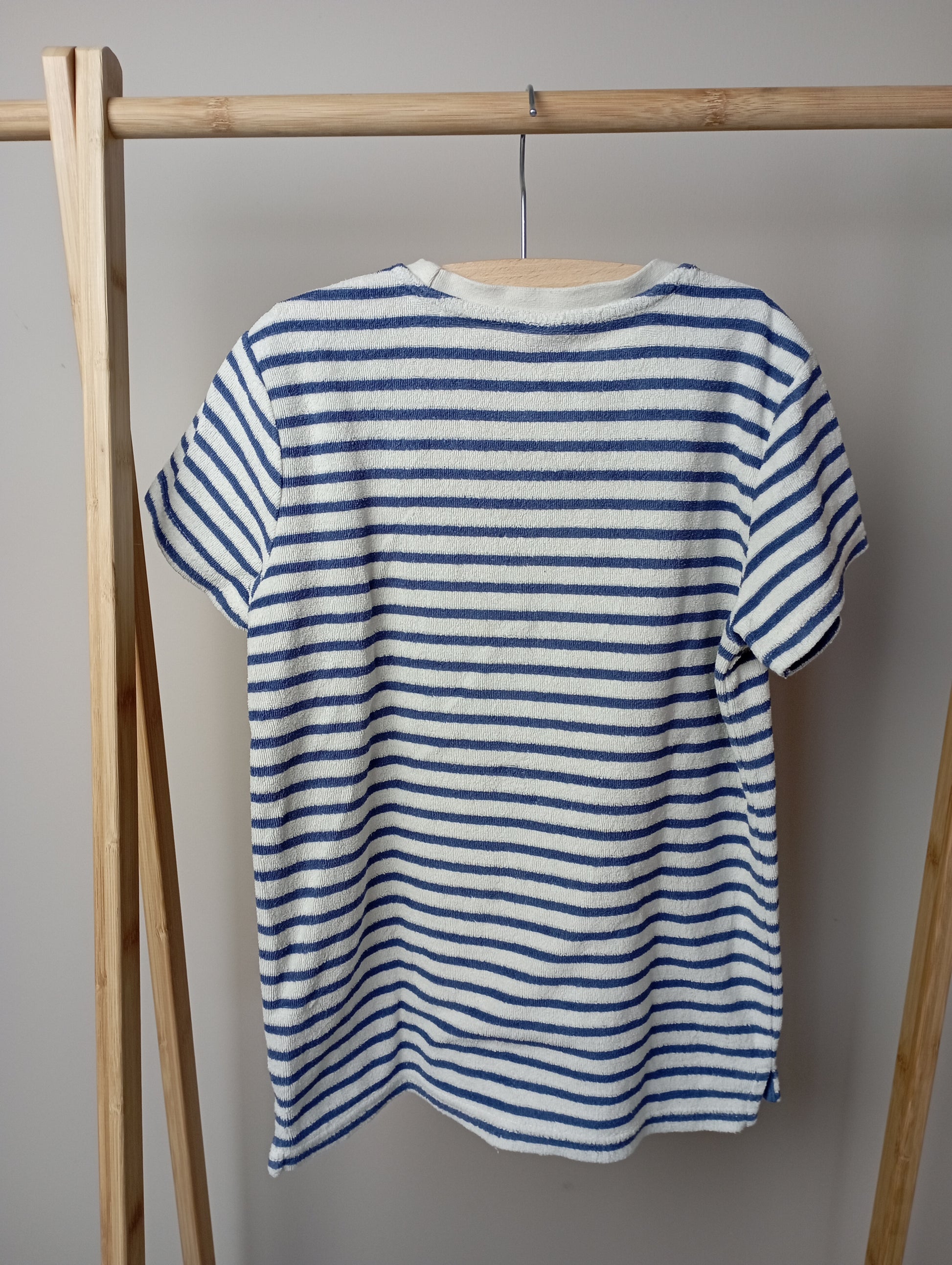 T-shirt in badstof 122/128 Hema