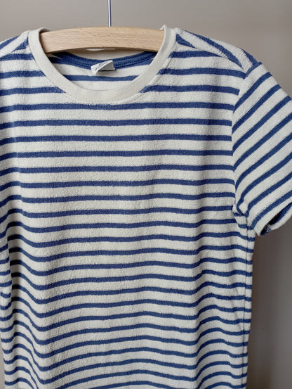 T-shirt in badstof 122/128 Hema