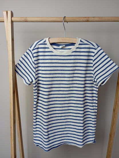 T-shirt in badstof 122/128 Hema