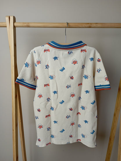 Polo met figuurtjes 122 Urban Wave