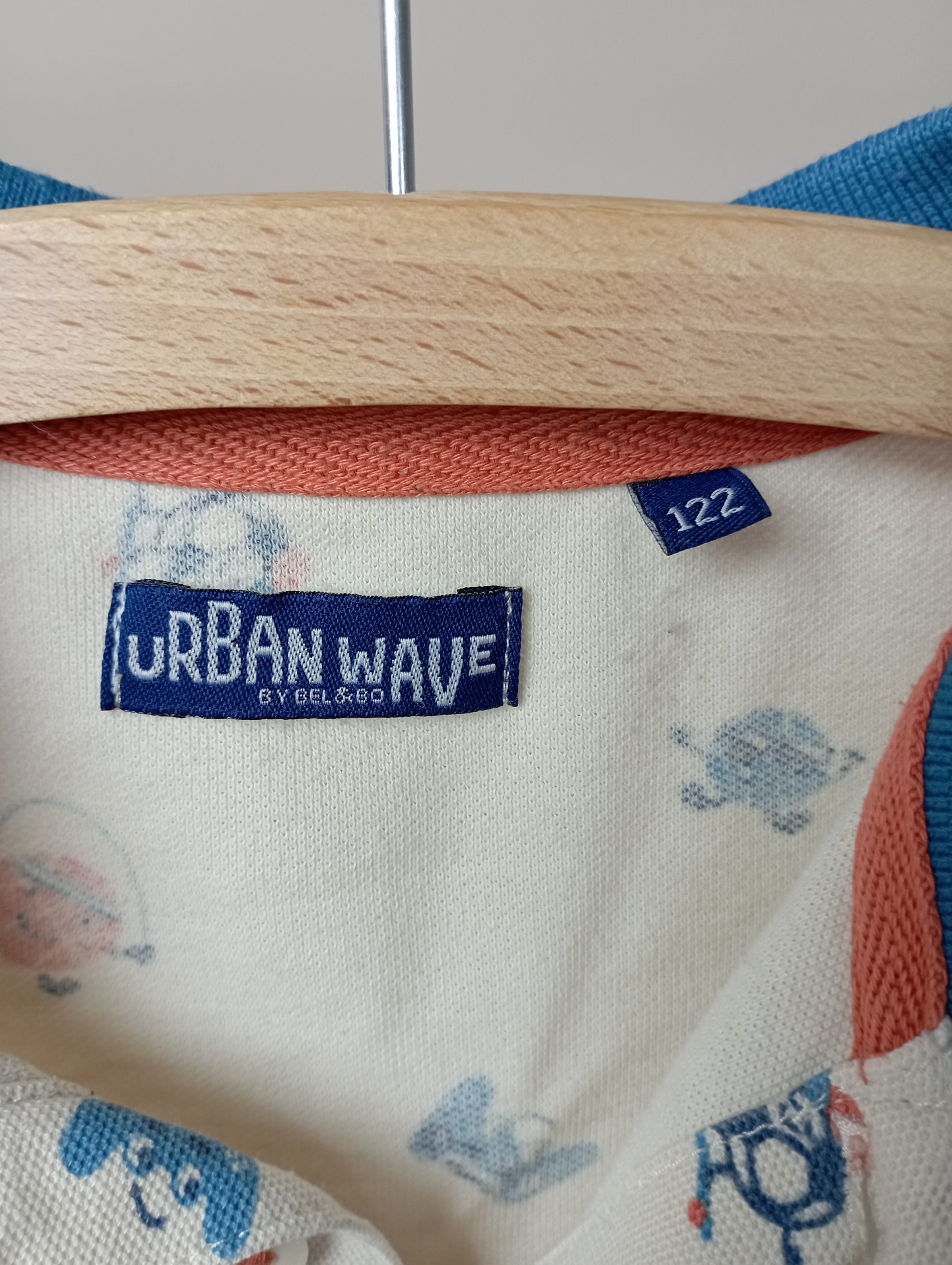Polo met figuurtjes 122 Urban Wave