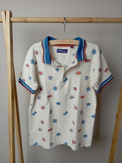 Polo met figuurtjes 122 Urban Wave