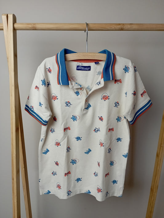 Polo met figuurtjes 122 Urban Wave