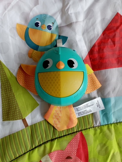 Speelmat voor baby's met buikligtrainer (110x90cm) Tiny Love