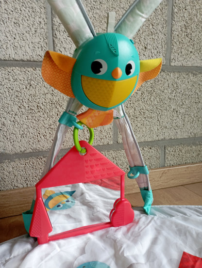 Speelmat voor baby's met buikligtrainer (110x90cm) Tiny Love